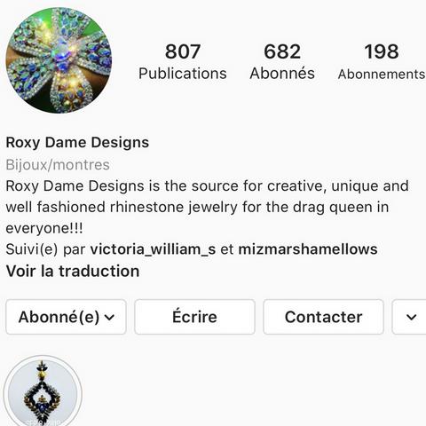 jewelry drag queen - bijoux drag queen  shop